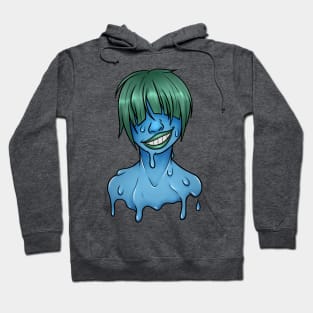 Melting Girl Blue Hoodie